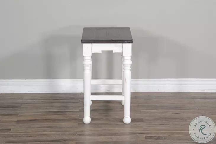 Cozy Luxe European Cottage Swivel Counter Height Stool Set of 2