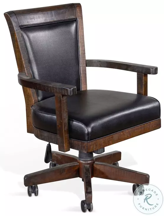 Havenstead Tobacco Leaf Game Chair with Casters