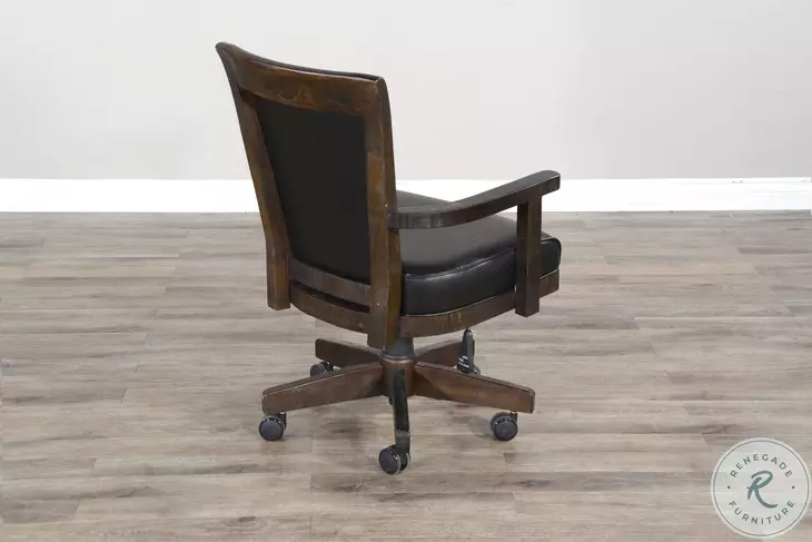 Havenstead Tobacco Leaf Game Chair with Casters