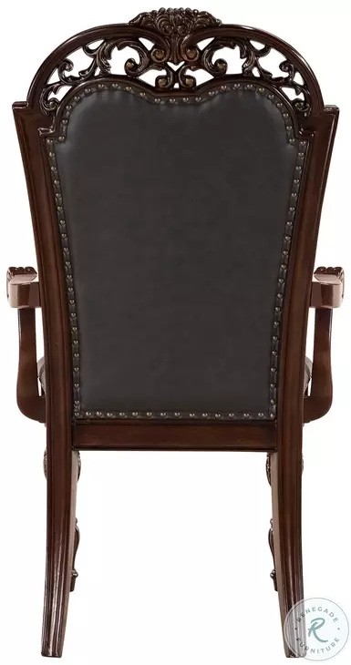 Adelina Cherry Birch Veneer Extendable Dining Room Set