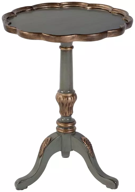 Dansby Royal Pastel Green 20" Round Side Table