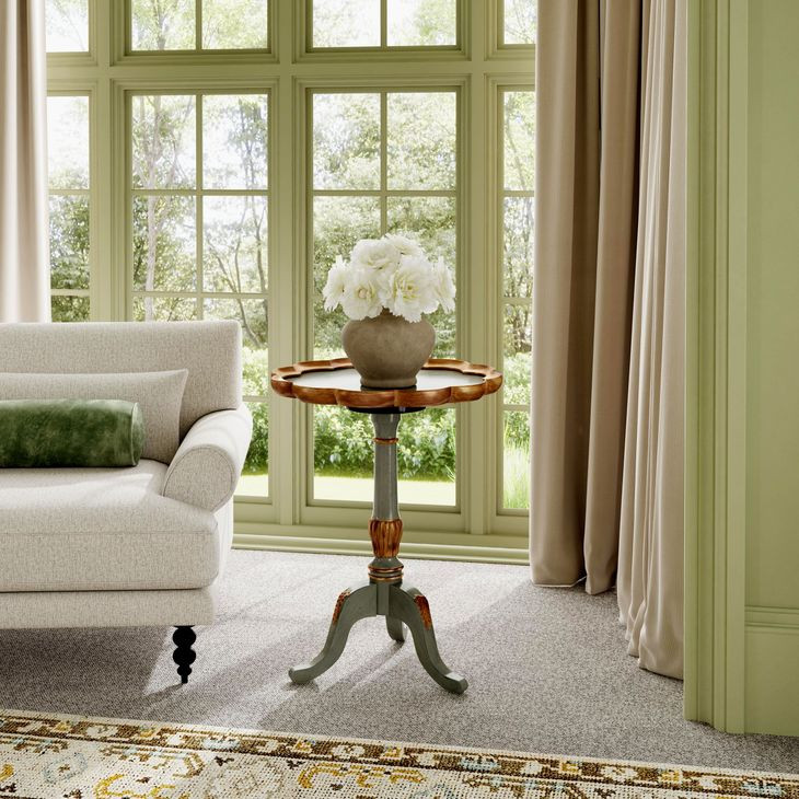 Dansby Royal Pastel Green 20" Round Side Table