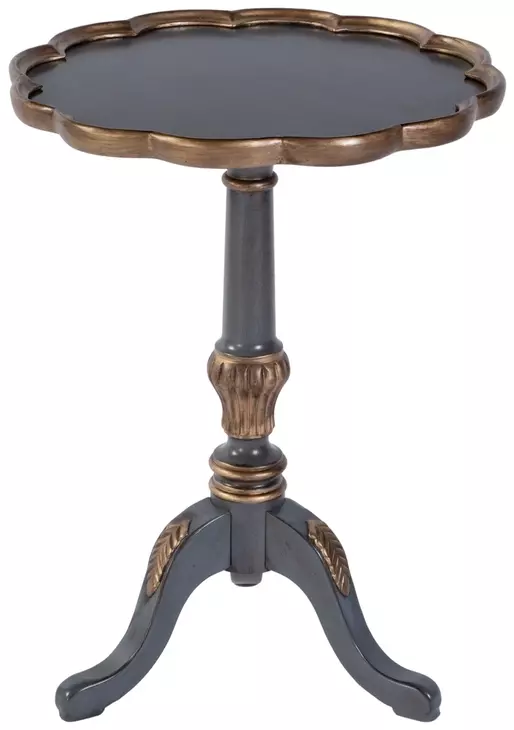 Dansby Pastel Blue 20" Round Side Table