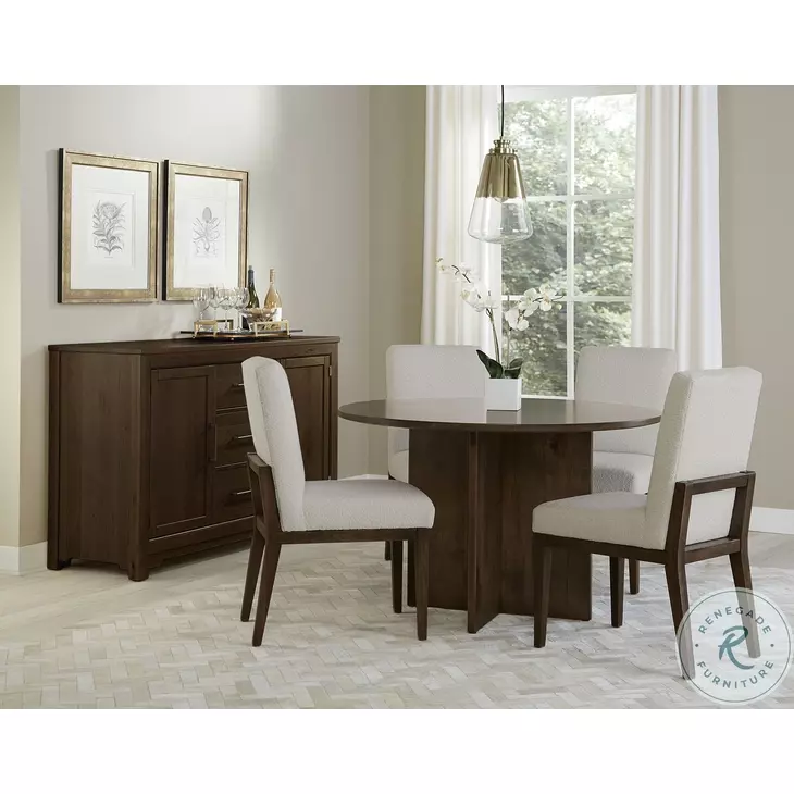 Ben And Erin Napier Dark Cherry 48" Round Dining Table