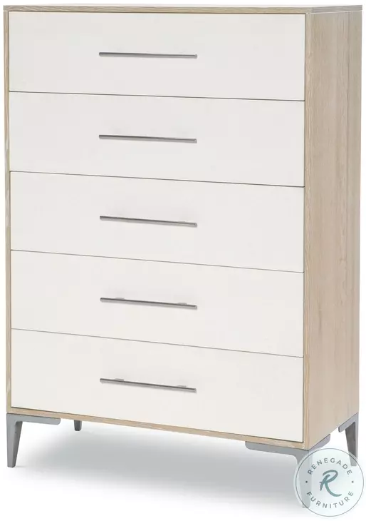 Biscayne Malabar And Alabaster 5 Drawer Chest