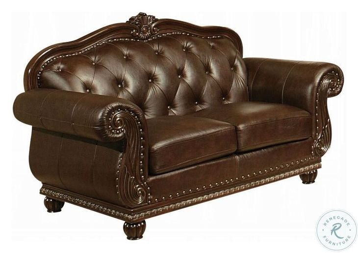 Anondale Espresso Loveseat