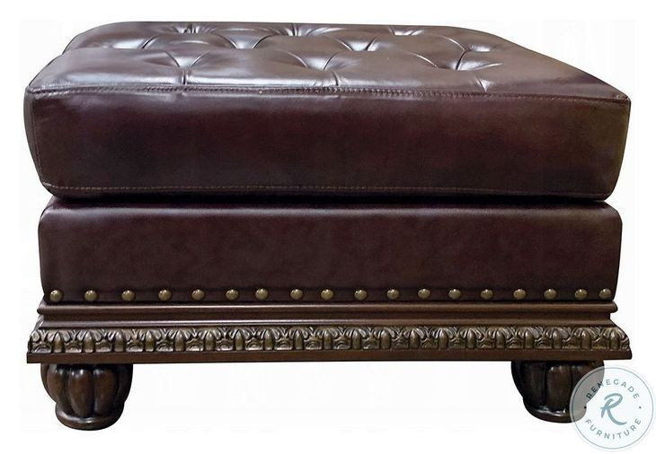 Anondale Espresso Ottoman
