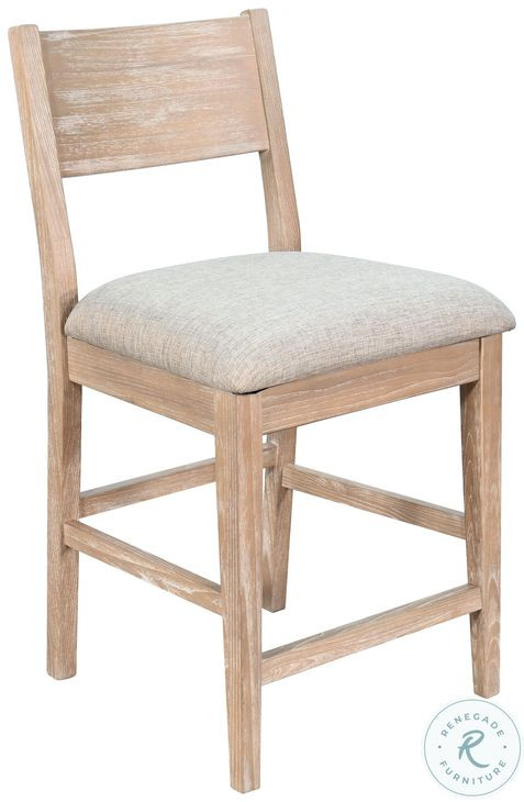 Alderveil Wheat Counter Height Stool Set of 2