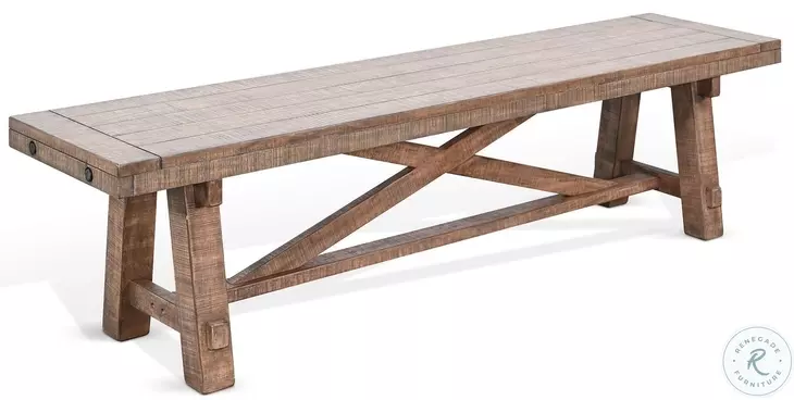 Cypress Desert Rock 64" Dining Bench