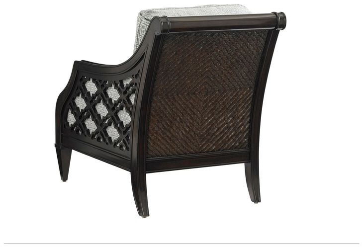 Royal Kahala Bay Club Gray Upholstered Accent Chair