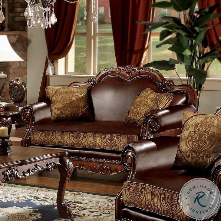 Dresden Brown Loveseat