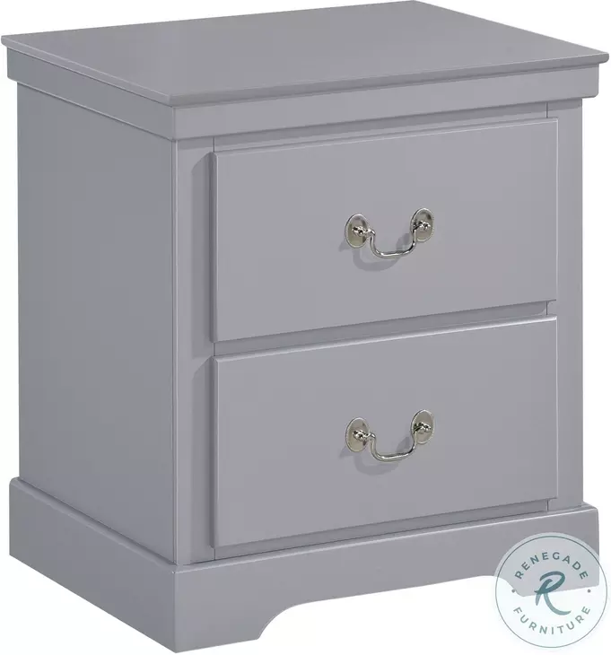 Seabright Gray Nightstand