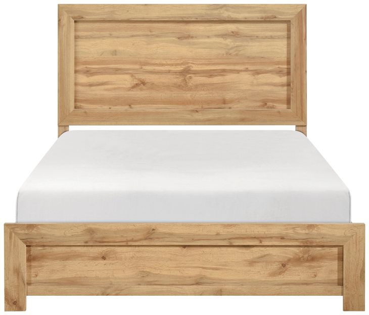 Corbin Natural Queen Panel Bed
