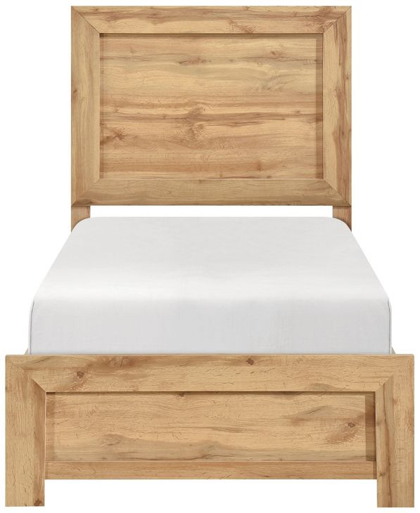 Corbin Natural Youth Panel Bedroom Set