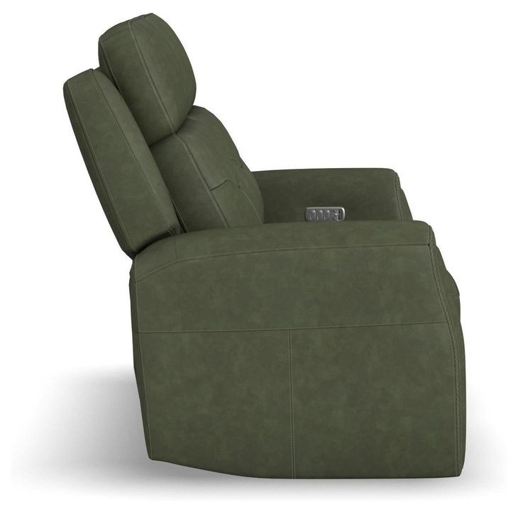 Felix Green Leather Zero Gravity Triple Power Reclining Livingroom