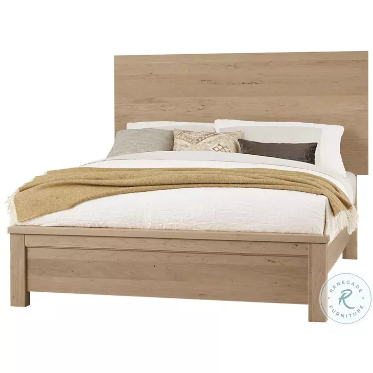 Ben And Erin Napier Bleached Cherry Plank Queen Panel Bed