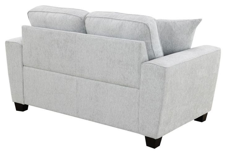 Ashbury Soft Gray 64" Loveseat
