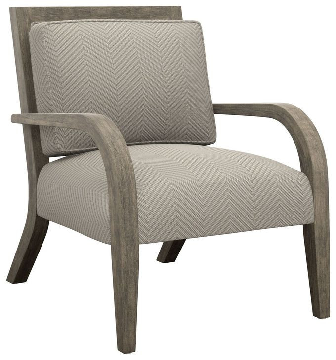 Apollo Misty Gray Upholstered Lounge Chair