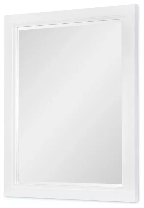 Dutton Natural White Rectangular Dresser Mirror