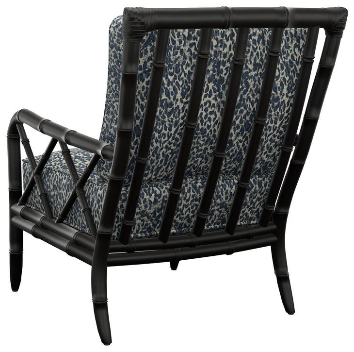 Ivory Key Gray Upholstered Heydon Accent Chair