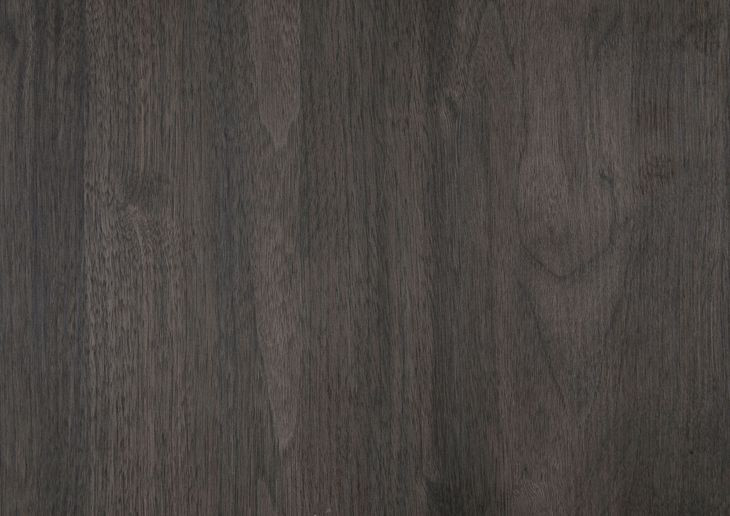 Zephyr Brownish Gray Storage Wall Bedroom Set with Nightstand and LED Lighting