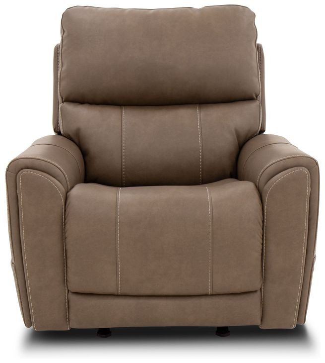 Carter Cappuccino Zero Gravity Triple Power Rocking Recliner with USB Charging and Heat Massage