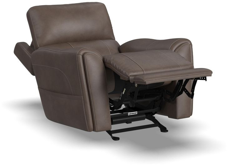 Carter Cappuccino Zero Gravity Triple Power Rocking Recliner with USB Charging and Heat Massage