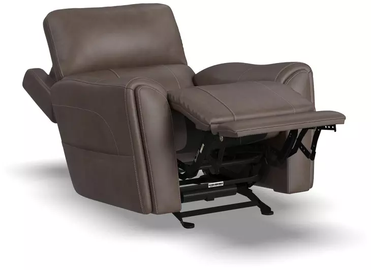 Carter Cappuccino Zero Gravity Triple Power Rocking Recliner with USB Charging and Heat Massage