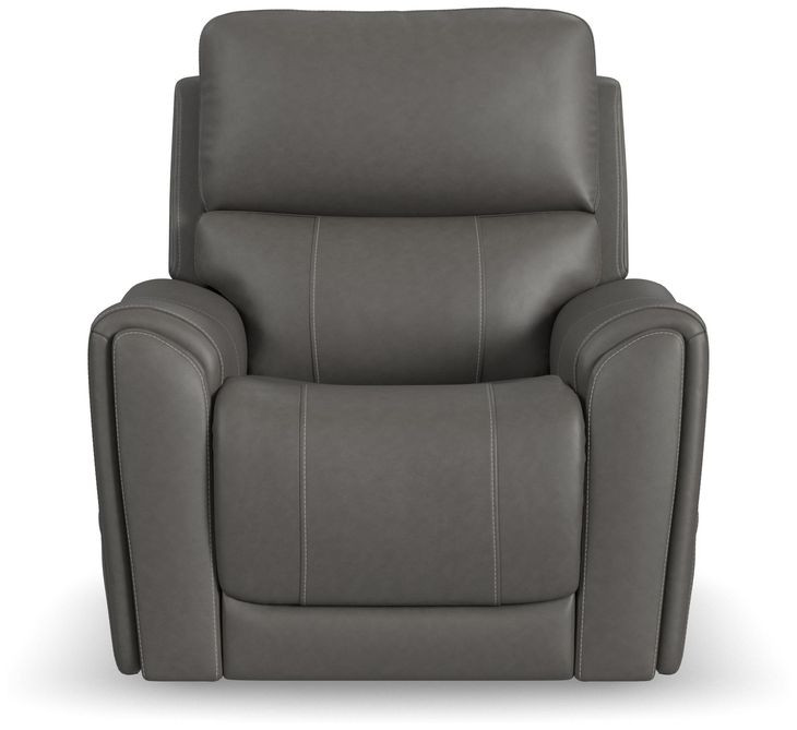 Carter Smoke Zero Gravity Power Lift Recliner with USB Charging and Heat Massage