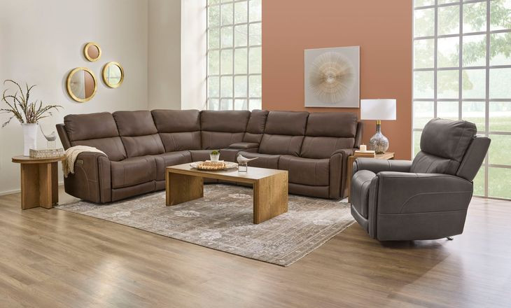 Carter Cappuccino Zero Gravity Triple Power Lift Recliner with USB Charging and Heat Massage