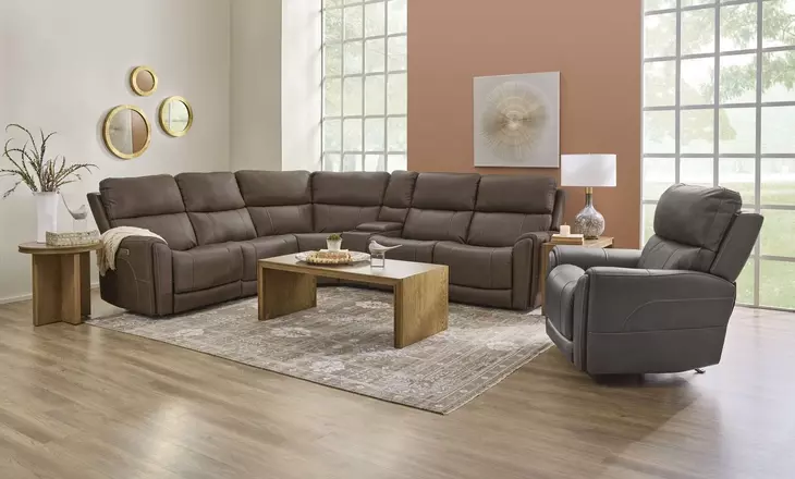 Carter Cappuccino Zero Gravity Triple Power Lift Recliner with USB Charging and Heat Massage