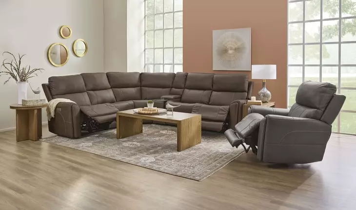 Carter Cappuccino Zero Gravity Triple Power Lift Recliner with USB Charging and Heat Massage