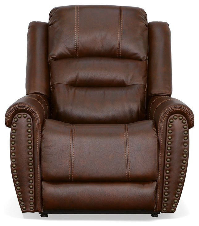 Oscar Light Brown Power Lift Recliner With Power Headrest And Lumbar