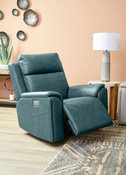 Vernon Admiral Zero Gravity Swivel Gliding Power Recliner with USB Charging and Heat Massage