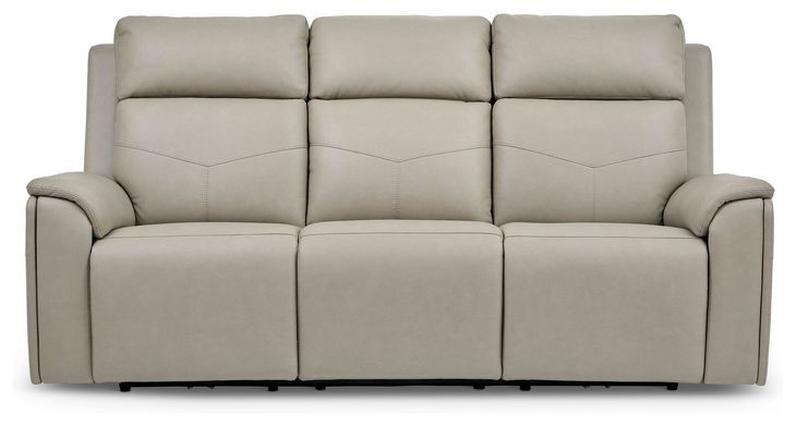 Vernon Dove Gray 86" Zero Gravity Power Reclining Sofa with USB Charging and LED