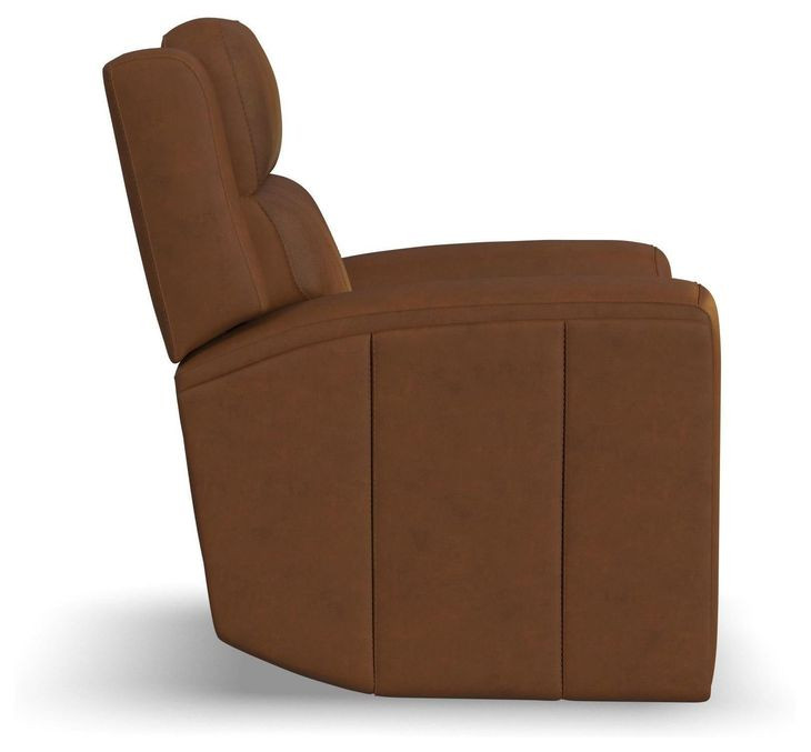 Wyatt Canyon Brown Leather Zero Gravity Power Reclining Living Room Set