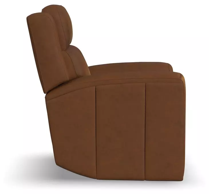 Wyatt Canyon Brown Leather Zero Gravity Power Reclining Living Room Set