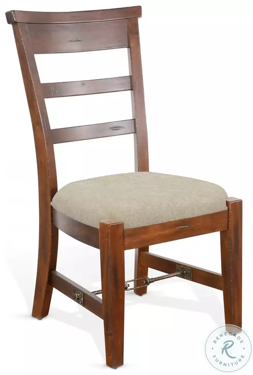 Villa Rosso Vintage Mocha Dining Chair Set of 2