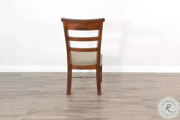 Villa Rosso Vintage Mocha Dining Chair Set of 2