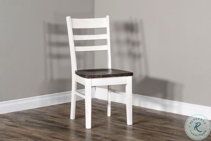 Heritage House European Cottage Ladderback Dining Chair Set of 2