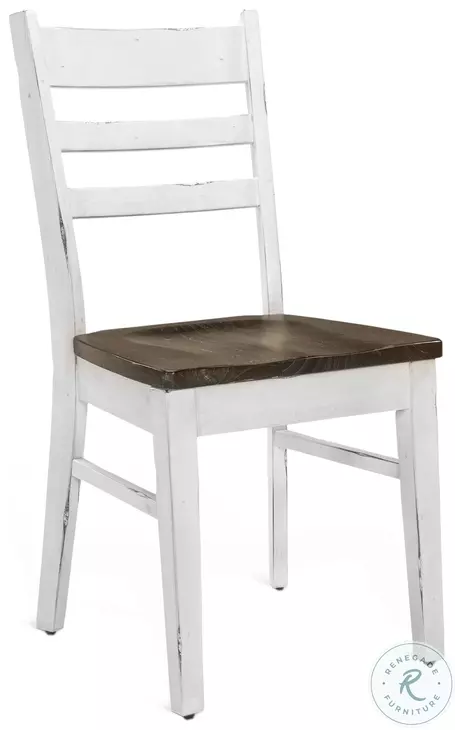 Heritage House European Cottage Ladderback Dining Chair Set of 2