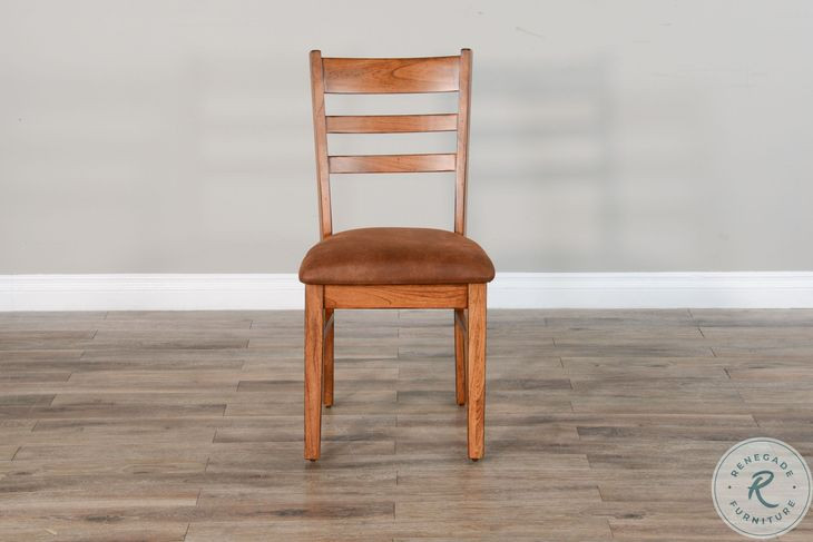 Autumn Echo Rustic Oak Sedona Dining Chair Set of 2