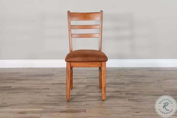 Autumn Echo Rustic Oak Sedona Dining Chair Set of 2