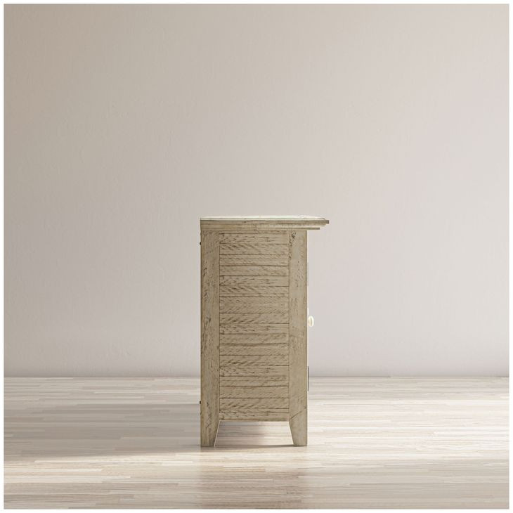 Rustic Shores Watch Hill 4 Door Low Accent Cabinet