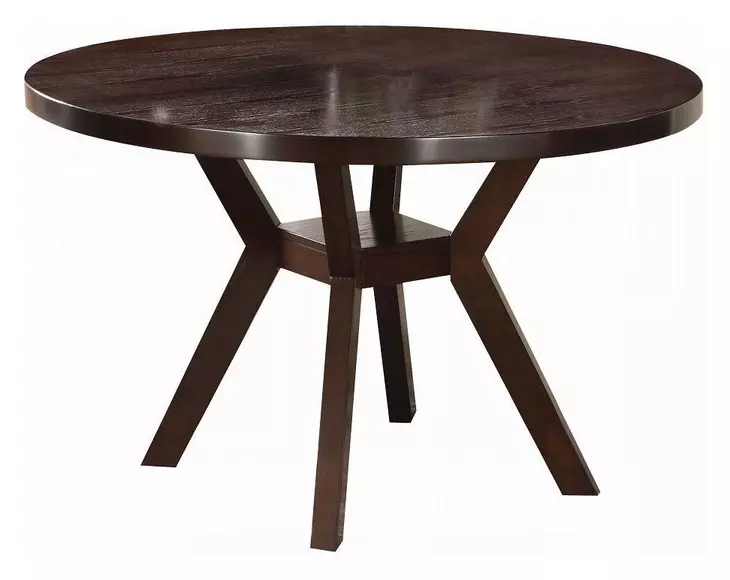 Drake Espresso 48" Round Dining Table