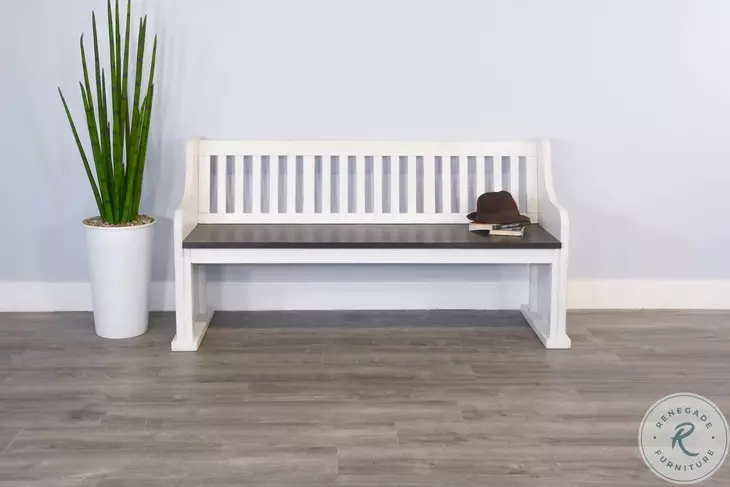 Ember Grace European Cottage 64" Dining Bench