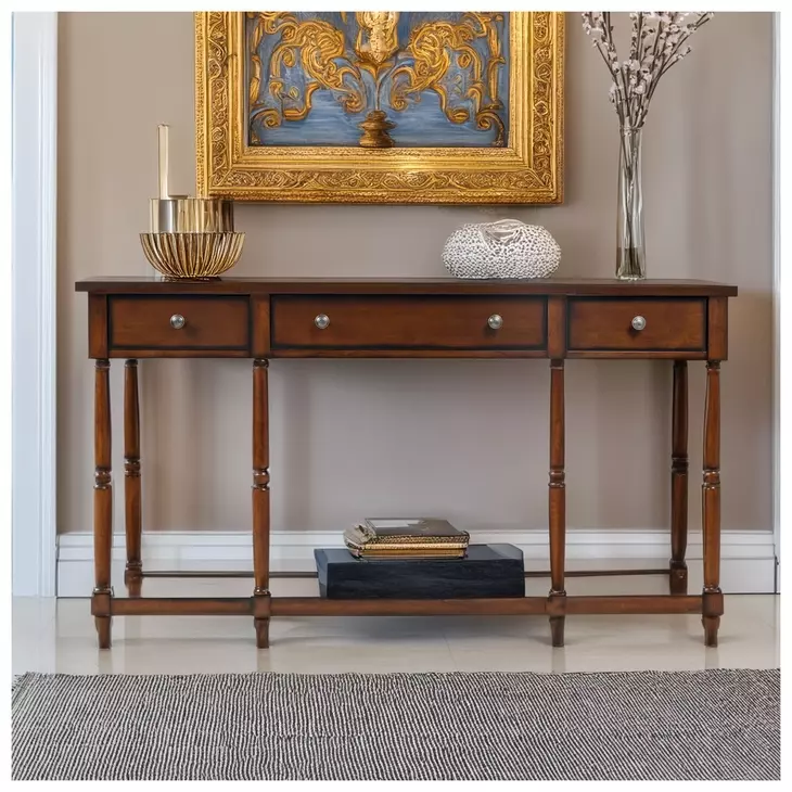 Stately Home Antique Mahogany Sofa Table