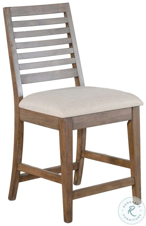 Maple Haze Buckskin Counter Height Stool Set of 2