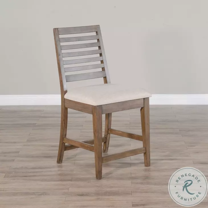 Maple Haze Buckskin Counter Height Stool Set of 2