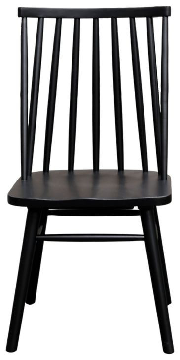 Felix Black Windsor Side Chair Set of 2